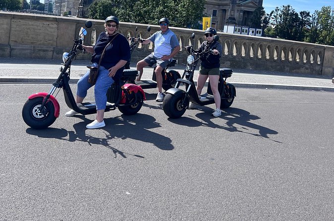 2H Berlin Electric Harley Trike Tour - Checkpoint Charlie: the iconic photo stop you’ll actually enjoy