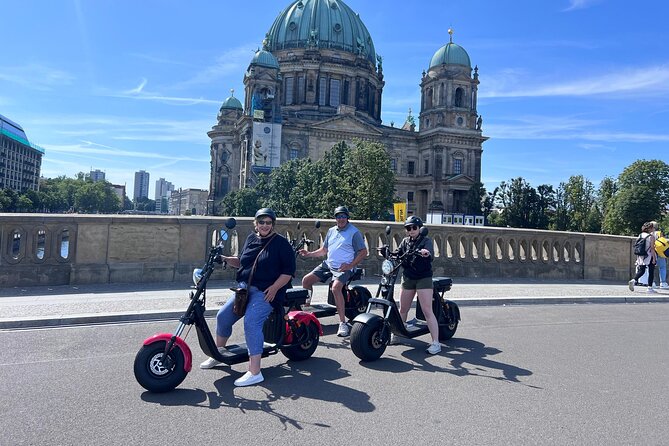 2H Berlin Electric Harley Trike Tour - Rolling along the Spree River and past the gold Victory Column