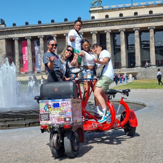 Beer Bike & Party Bike: An Unforgettable Berlin City Tour with Pick-up - The real cost: $33 base price plus the beer add-on