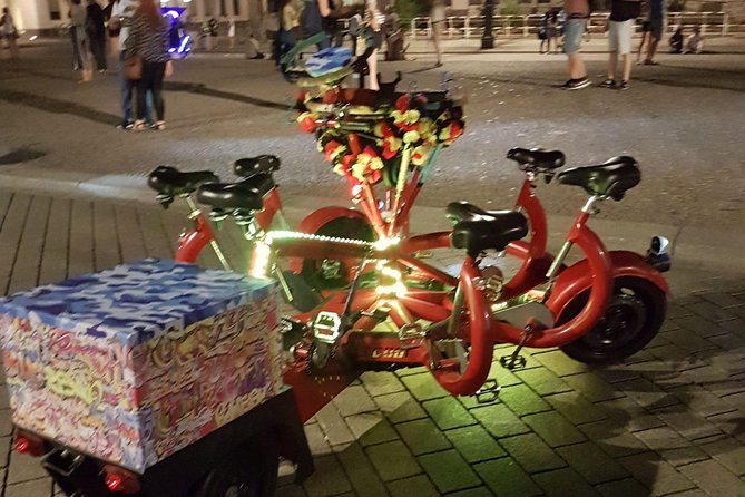Beer Bike & Party Bike Highlights Berlin City Tour including pick-up - The Holocaust Memorial: a pause that matters