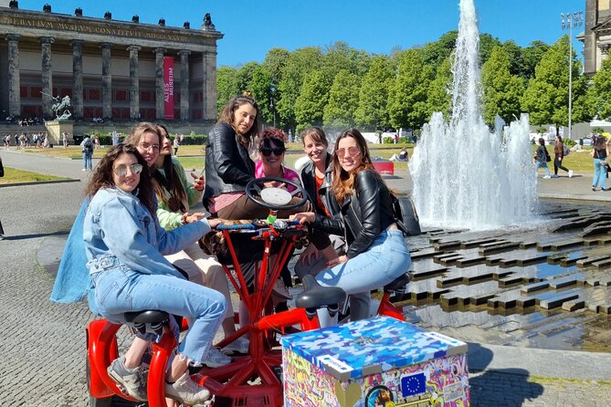 Beer Bike & Party Bike Highlights Berlin City Tour including pick-up - Topography of Terror: Nazi machinery, explained at ground level