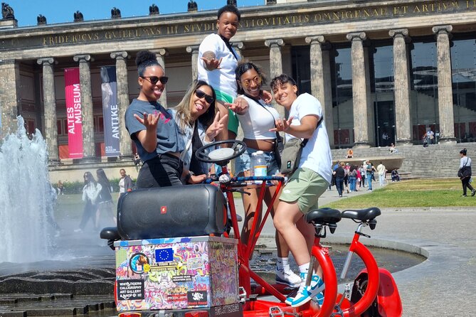 Beer Bike & Party Bike Highlights Berlin City Tour including pick-up - Gropius Bau: a taste of exhibitions, with entry not included