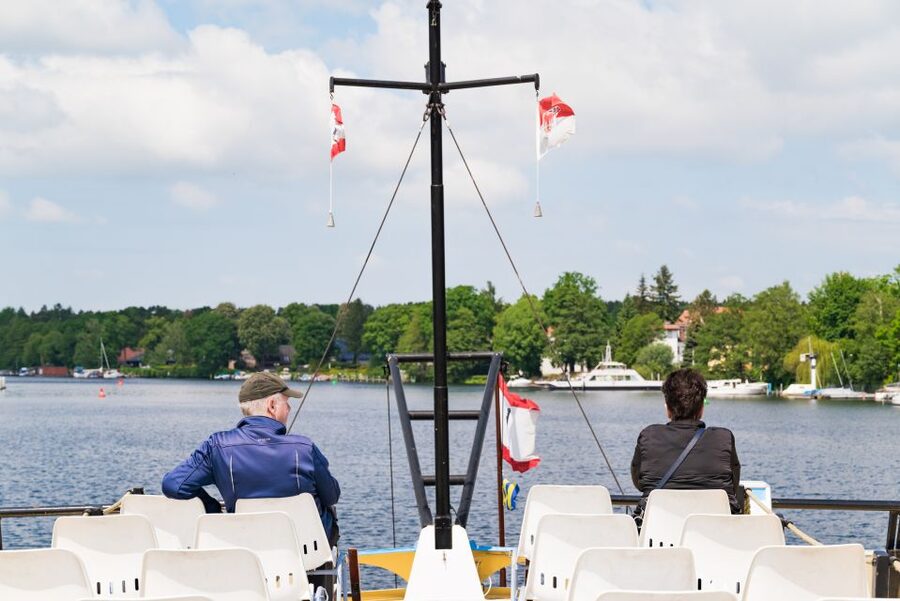 Berlin: 2-Hour Lake Oberhavel Cruise from Tegel - The route starts with major shoreline names you’ll recognize