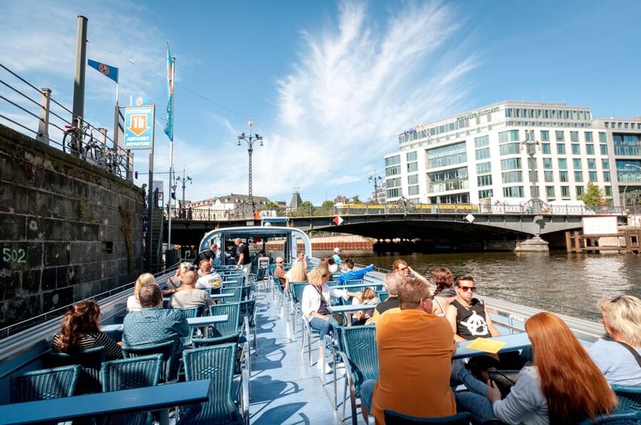 Berlin: 3.25-Hour Spree & Landwehrkanal Boat Tour - Potsdamer Platz and the German Museum of Technology: modern Berlin in motion