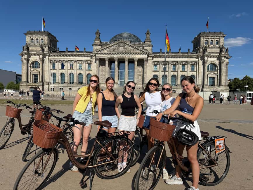 Berlin: 3-hour bike tour - A journey through time in the capital - Key highlights to expect