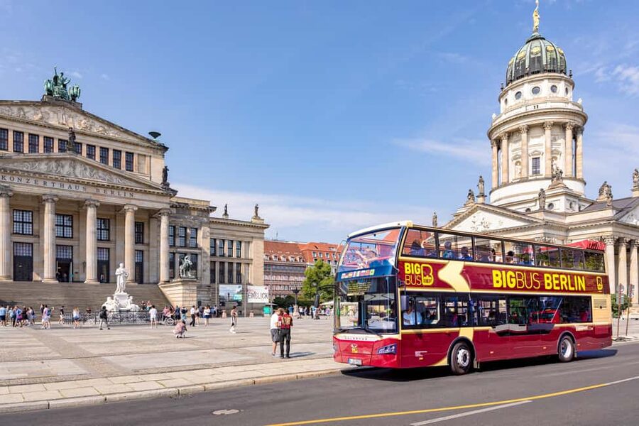 Berlin: Big Bus Hop-On Hop-Off Sightseeing Tour & Currywurst - Spree River boat cruise (April–October): the change of pace you’ll appreciate
