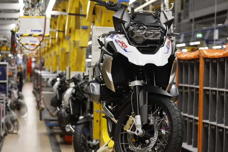 Berlin: BMW Motorrad Production – See How Bikes Are Built - The C-hook system and what makes Berlin assembly different