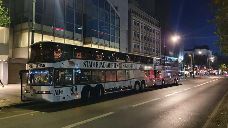 Berlin: Bus Tour by Night with Live Commentary - Night Views From Kurfürstendamm to the Brandenburg Gate