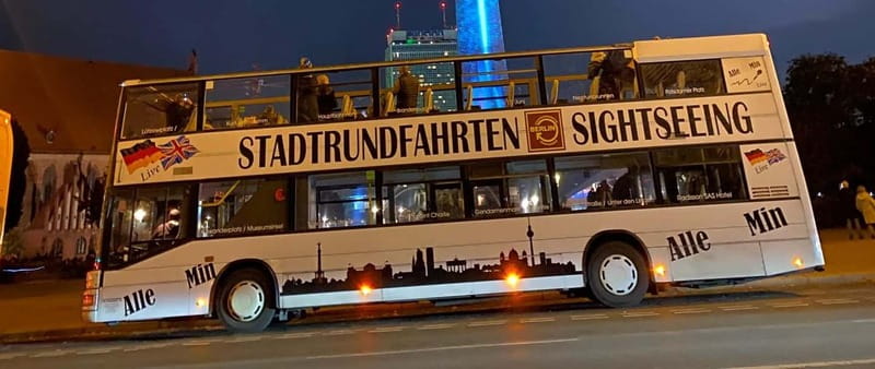 Berlin: Bus Tour by Night with Live Commentary - Weather and Clothing: October Can Change the Whole Experience