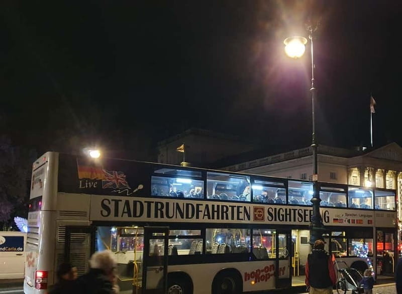 Berlin: Bus Tour by Night with Live Commentary - Tiergarten Night Atmosphere: A Breather Between Big Landmarks