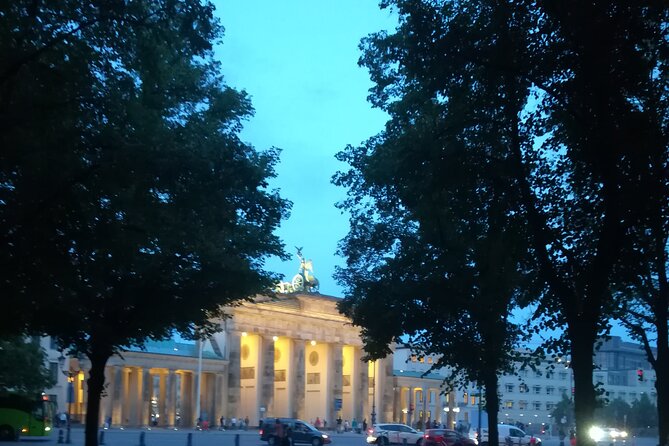 Berlin By Night by Private Minivan Highlights and Taylor made - Potsdamer Platz, the Holocaust Memorial, and the Brandenburg Gate Glow