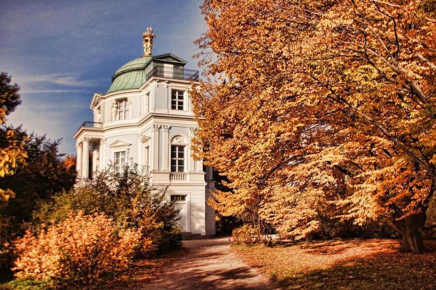 Berlin: Charlottenburg Palace & Gardens Ticket & Audio Tour - The rooms that do the heavy lifting: Porcelain Cabinet and Oval Hall