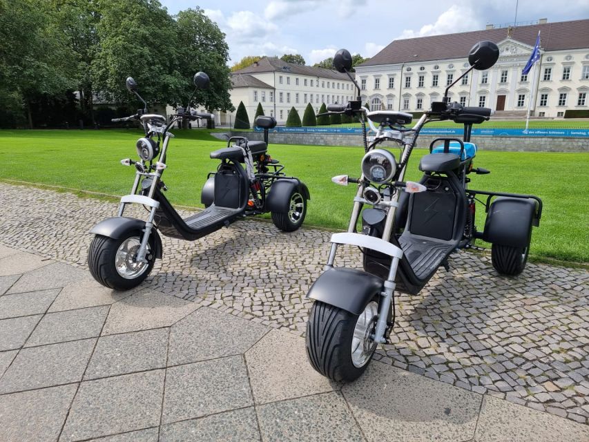 Berlin City: 2 Hour Guided Fat Tire E-Scooter Tour - Brandenburg Gate and the Reichstag: Big Photos with Useful Context