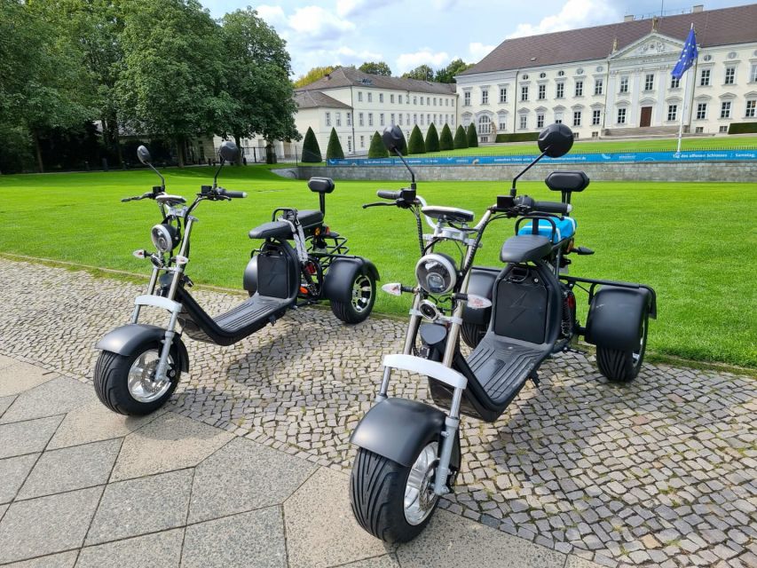 Berlin City: 2 Hour Guided Fat Tire E-Scooter Tour - Checkpoint Charlie: A Crossing Point You Can Really Picture