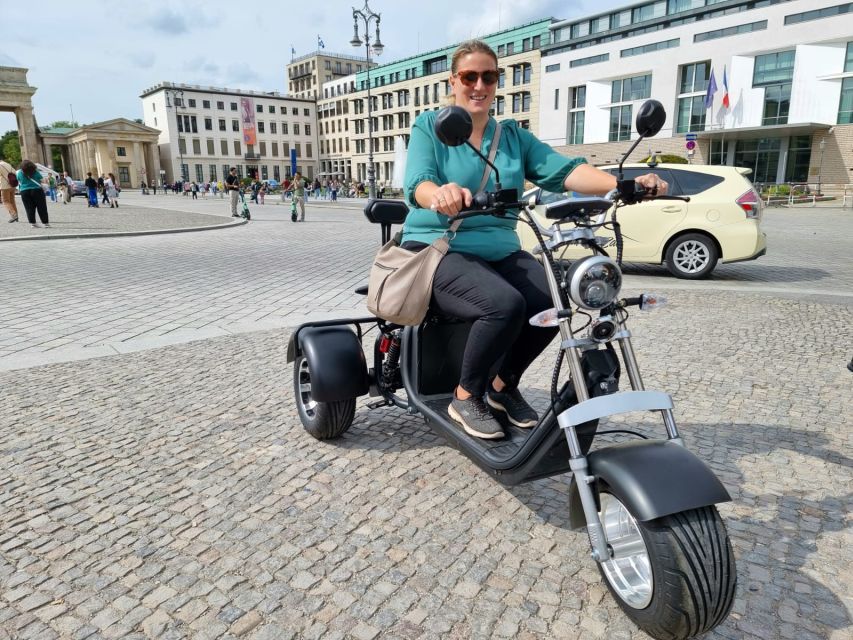 Berlin City: 2 Hour Guided Fat Tire E-Scooter Tour - Holocaust Memorial: A Haunting Stop Where the Guide Matters