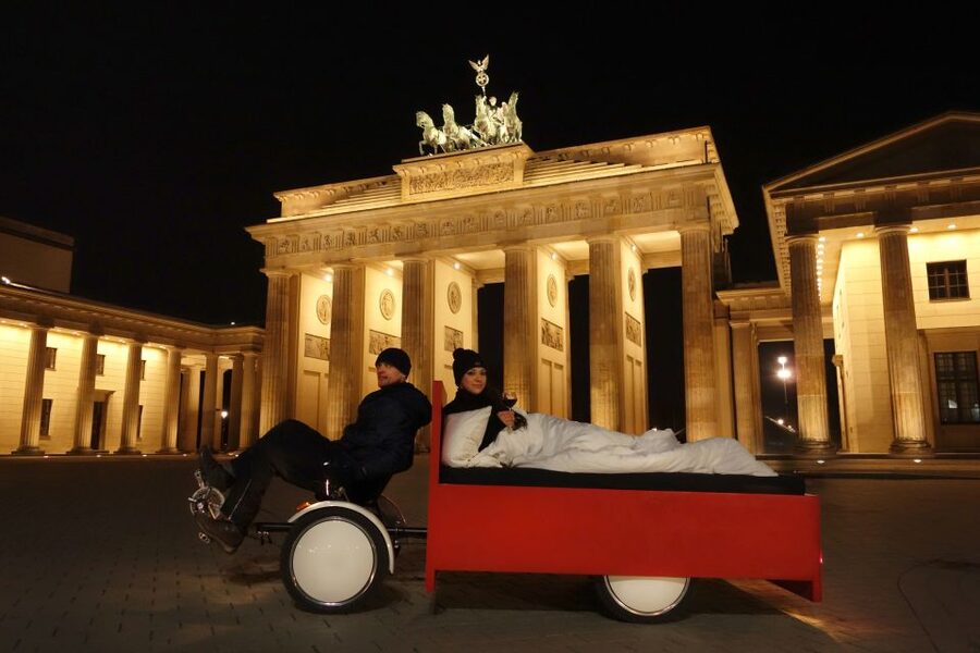 Berlin: City Sightseeing Tour in a Unique BedBike - Lying Back While Berlin Rolls By