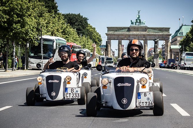 Berlin City Tour in a Mini Hotrod - From Revaler Str. 99 to the Briefing and Test Ride