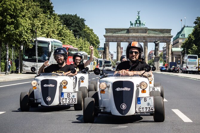 Berlin City Tour in a Mini Hotrod - Get the Best Value: Daytime Views, Warm Clothes, and Deposit Prep