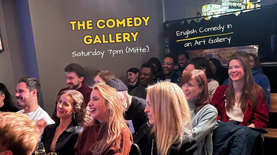 Berlin: Comedy in an Art Gallery (Mitte) - Prateek Jajoo’s comedy in an art space: what the show feels like