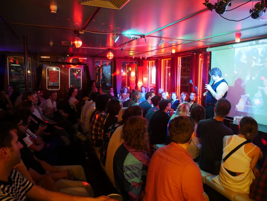 Berlin: Eastern European Comedy Special Ticket and Free Shot - Host Chris and a room that feels friendly