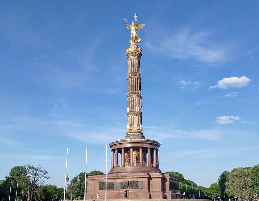 Berlin: From East to West & Wall Tour by Bike with a Guide - Tiergarten, Victory Column, and Reichstag: viewpoints that make the ride feel earned