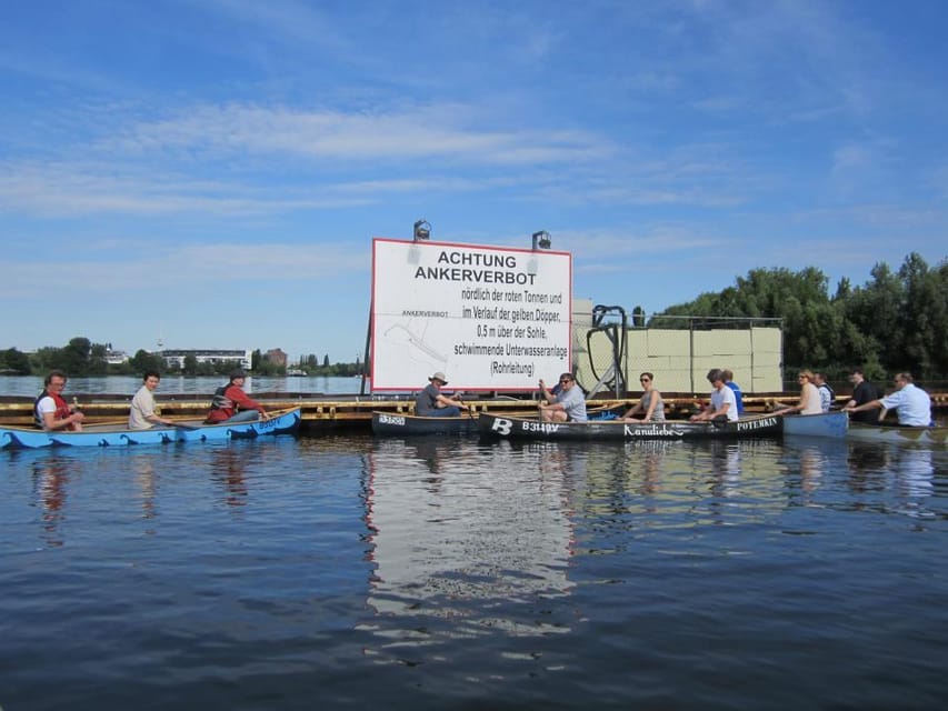 Berlin: guided canoe | kayaktour - After the paddle: milk bar atmosphere and group add-ons