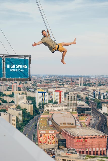Berlin: Highest Swing in Europe - Berlin’s 120-Meter Swing: What It Feels Like From the Rooftop