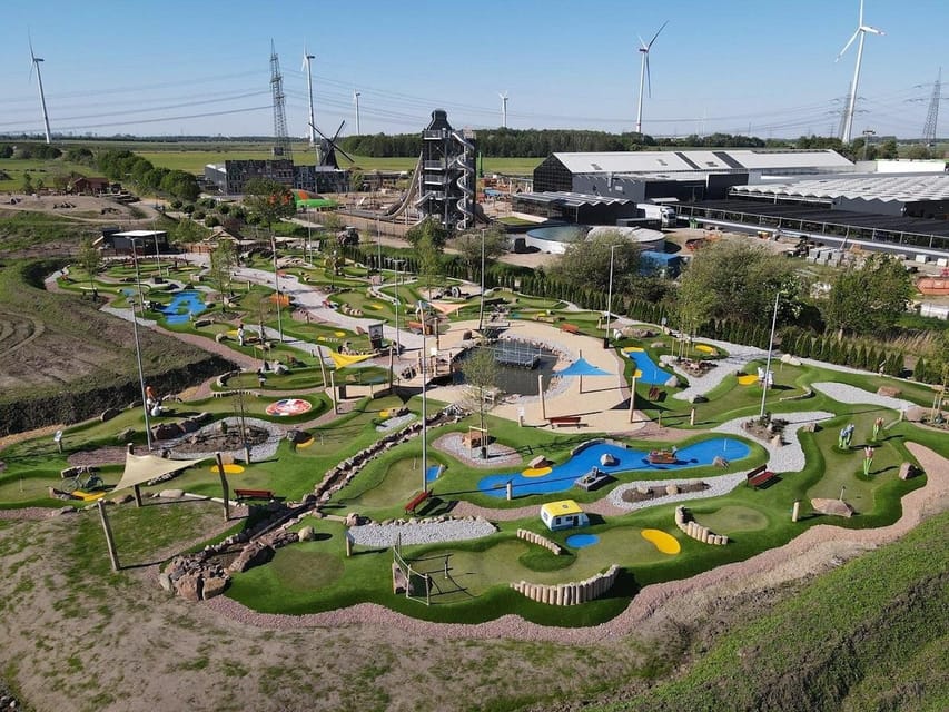 Berlin: Holland-Park day ticket - Rides for kids and adults: Tulip Tower, Carousel, and more