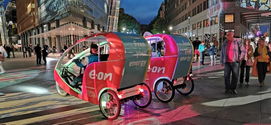 Berlin: Illuminated Berlin by Bike Taxi - What to bring for an October night (this is not optional)