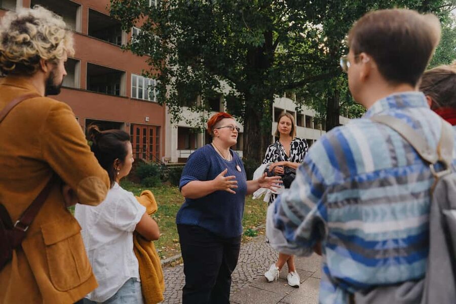 Berlin: Karl-Marx-Allee Tour of Life and Architecture in GDR - The Ruins-to-Boulevard Story: Thousands of Volunteers, Big Dreams, Big Risk