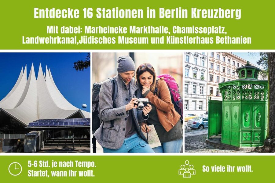 Berlin Kreuzberg: Scavenger Hunt Self-Guided Tour - Viktoriapark and the Kreuzberg namesake area
