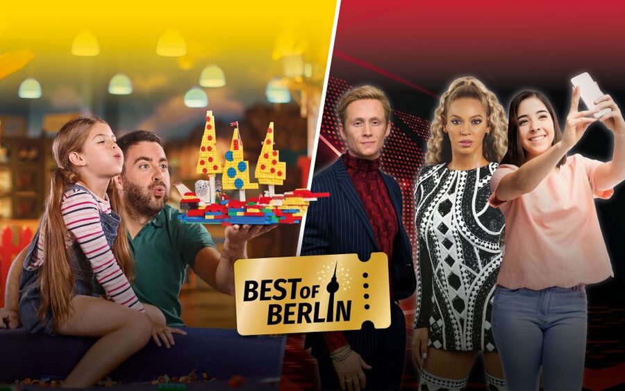 Berlin: LEGOLAND Discovery Centre and Madame Tussauds Ticket - Where to Start: Sony Centre Potsdamer Platz and the LEGO Giraffe
