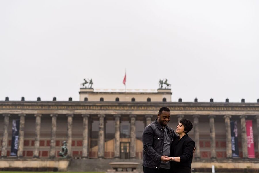 Berlin Love Story: Surprise Proposal Photography Session - Day-of Practical Tips That Make the Photos Look Better