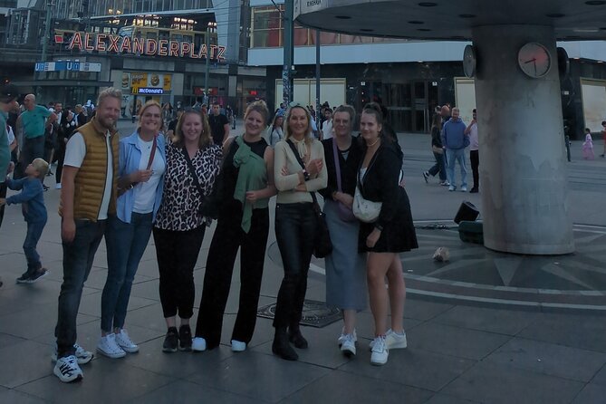Berlin Night PubCrawl: 4 Venues, Welcome Shots + Club Entry - Starting at the World Time Clock, Then Letting Berlin Lead