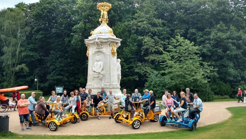 Berlin: Private Guided Sightseeing Tours with Funbikes - Topography of Terror, Berlin Wall, and Checkpoint Charlie