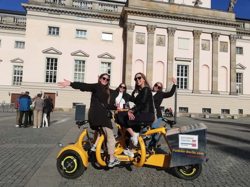 Berlin: Private Guided Sightseeing Tours with Funbikes - Unter den Linden and Museum Island: Cathedral Views and Palace Courtyard Time