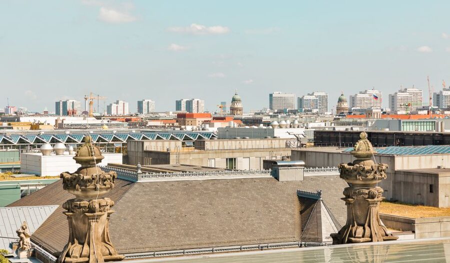 Berlin: Private Reichstag and Glass Dome Tour - Reichstag rooftop terrace: get oriented before the dome
