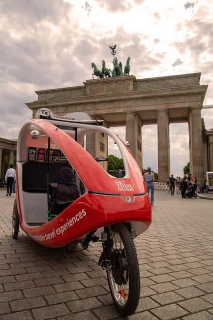Berlin: Private Sightseeing Tour in an E-Rickshaw - Gendarmenmarkt: Dessert Break Plus Real Local Tempo