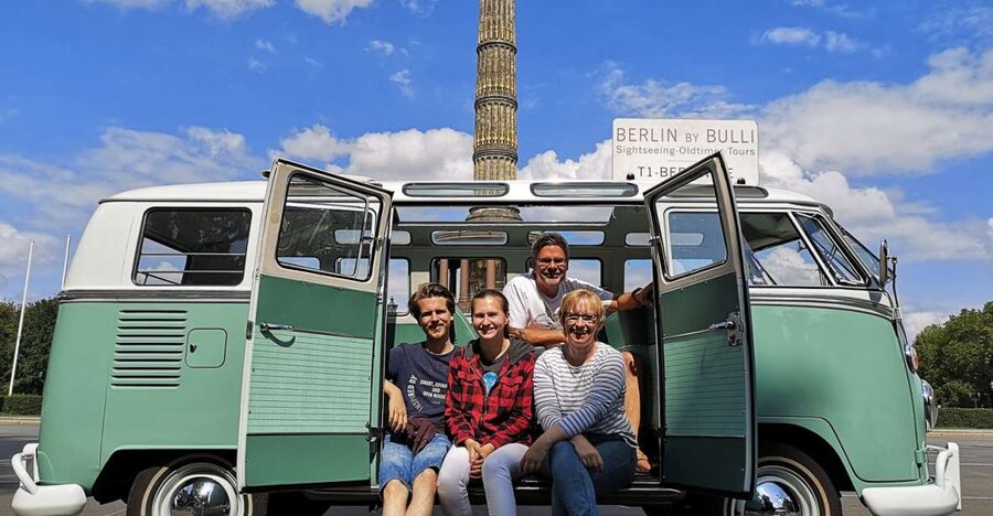 Berlin: Private Sightseeing Tour in Iconic Oldtimer VW Bus - The 2-hour plan: icons, side streets, and flexible reroutes