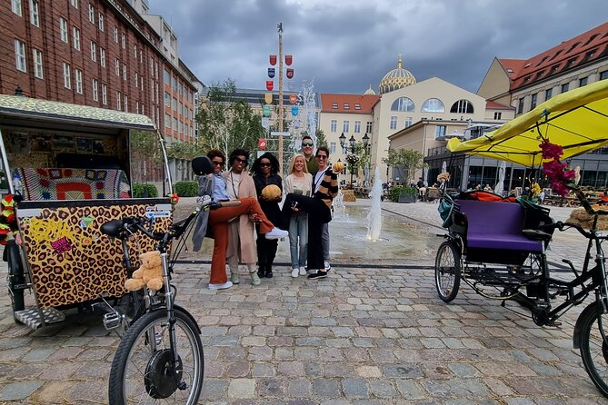 Berlin Rickshaw Tours Historical & Photo City Tour 120min - Sightseeing - Cold War landmarks: Holocaust Memorial, GDR watch tower, Checkpoint Charlie