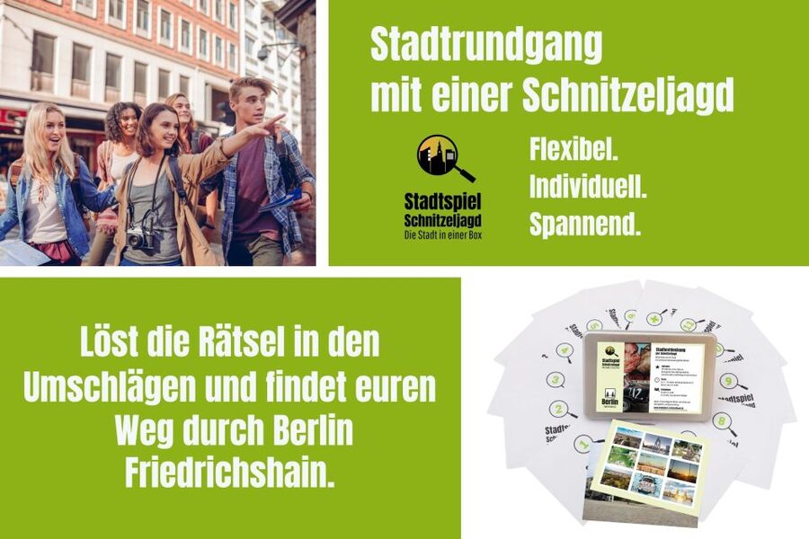 Berlin: Scavenger Hunt through Friedrichshain - The walking route in plain English: old slaughterhouse to Volkspark Friedrichshain