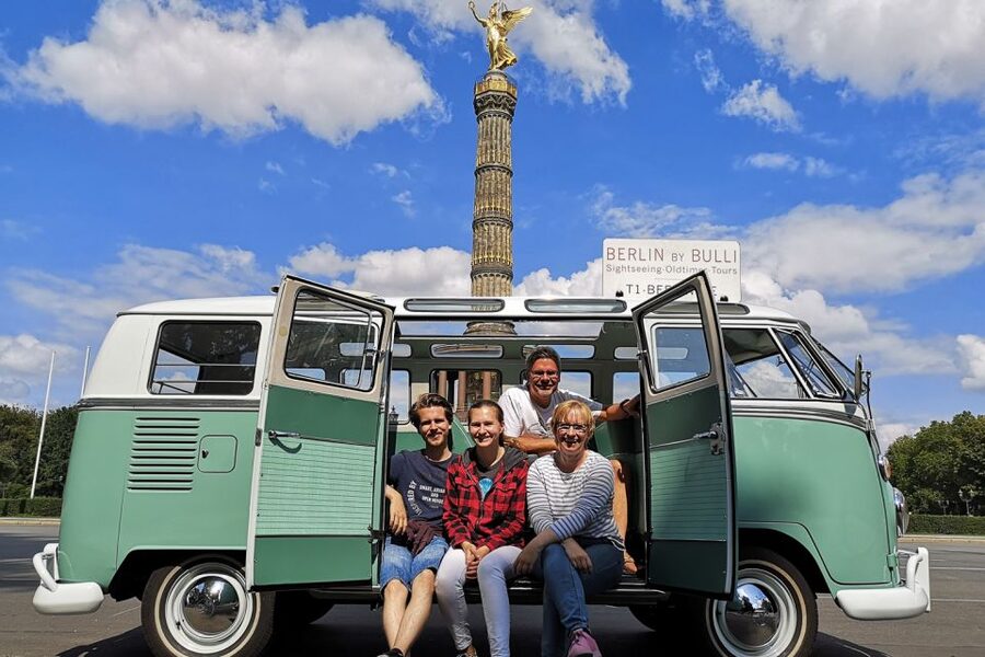 Berlin: Sightseeing Tour in Classic Volkswagen T1 Samba Bus - Price and value: when $51 for 2 hours really makes sense