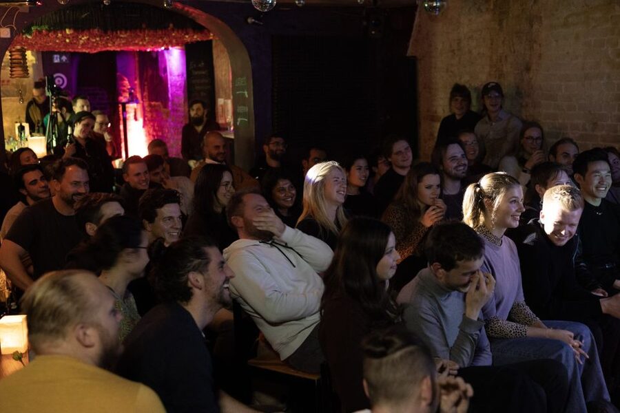 Berlin: The Dark Humor Comedy Show in English Entry Ticket - A Berlin night plan that fits this show