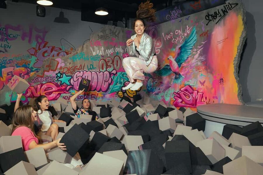 Berlin: The Upside Down Experience Entrance Ticket - Ball pits and the BerlinWallpit style play zones