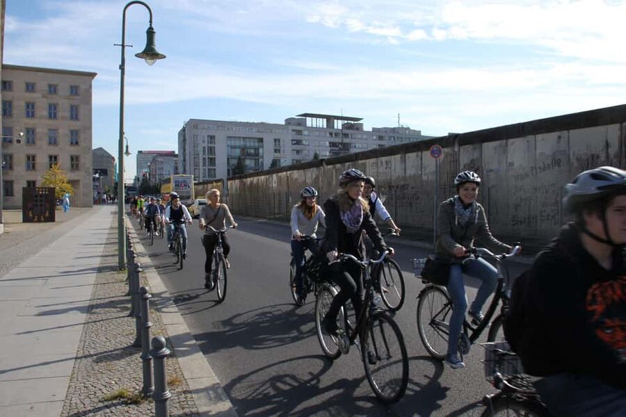Berlin: The Wall and Third Reich Guided Bike Tour - Hitler’s bunker, the idea of Germania, and why you can’t go inside