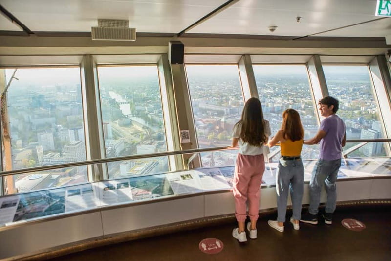 Berlin: TV Tower Entrance and VR Experience Tickets - Entering the TV Tower: Fast-Track in Real Life