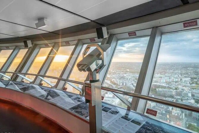 Berlin TV Tower Entrance Ticket (optional) - Stop 1: Berlin TV Tower at Alexanderplatz (what makes it work)