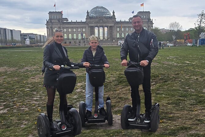 Berlin : Unique Segway Tour - Time Travel through the Capital - Holocaust Memorial, Brandenburg Gate, and the Reichstag dome: from silence to democracy