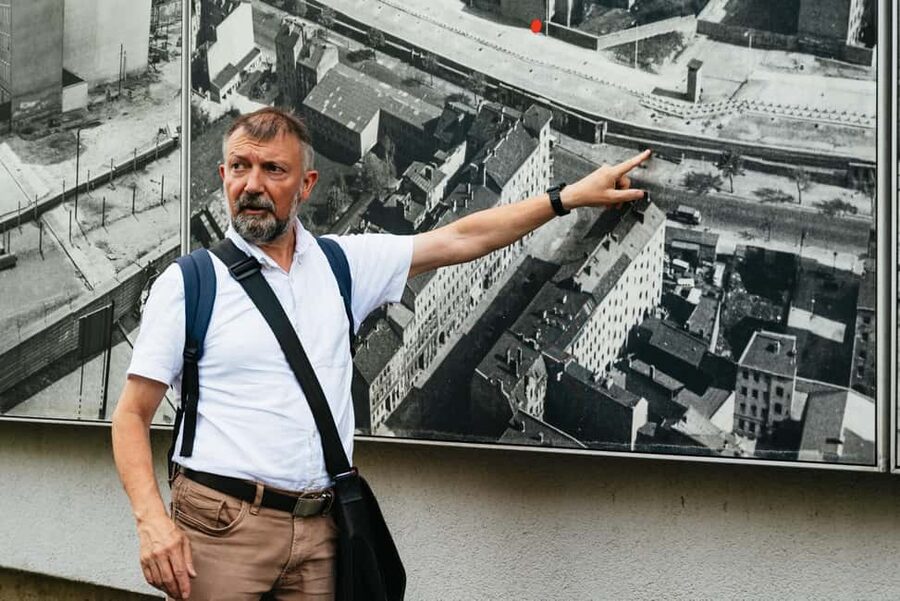Berlin: Wall Tour – Fates, Love Stories, and Heroes - Watching the Border Strip from a Tower: The Berlin Wall Memorial Moment