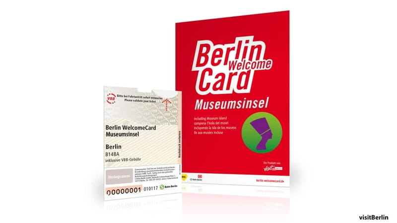 Berlin WelcomeCard: Museum Island & Public Transport - AB vs ABC zones: Berlin-only or Berlin plus Potsdam